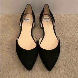 Nine West black flats